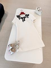Colestore Valentino Garavani Bow Shantung Silk Mini Dress - 1