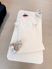 Colestore Valentino Garavani Bow Shantung Silk Mini Dress - 2