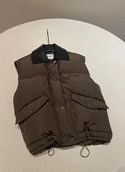 Colestore Miu Miu Military Green Recycled Polyester Gilet - 1
