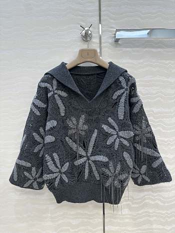 Colestore Brunello Cucinelli Bead-embellished Cashmere Sweater