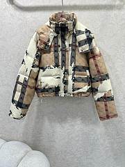 Colestore Burberry Monogram Hooded Down Jacket - 1