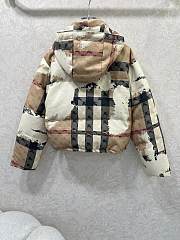 Colestore Burberry Monogram Hooded Down Jacket - 6