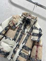 Colestore Burberry Monogram Hooded Down Jacket - 5