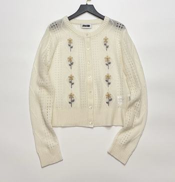 Colestore Magliano Cormagliano Mohair Cardigan White 