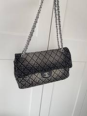 Colestore Chanel Jumbo Denimpressions Flap Bag Denim 33x22x8cm - 1