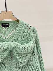 Colestore Chanel Fall-Winter 2025/26 Short Dress Mohair & Wool Light Green - 6