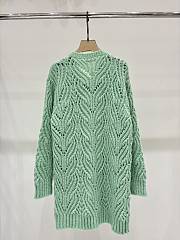 Colestore Chanel Fall-Winter 2025/26 Short Dress Mohair & Wool Light Green - 4