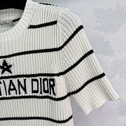 Colestore Dior Marinière Short-Sleeved Sweater Cotton Knit - 6