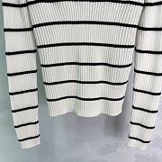 	 Colestore Dior Marinière Long-Sleeved Sweater Cotton Knit - 5