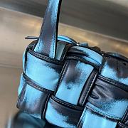 Colestore Bottega Veneta Small Brick Cassette Black and Blue tie-dye 23x10.5x10cm - 2