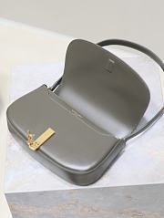 Colestore YSL Saint Laurent Mini Voltaire in Box Saint Laurent Grey 17.5×13.5×5cm - 4