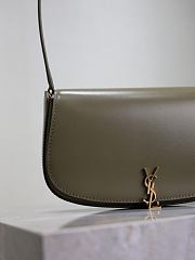 Colestore YSL Saint Laurent Mini Voltaire in Box Saint Laurent Deep Musk 17.5×13.5×5cm - 3