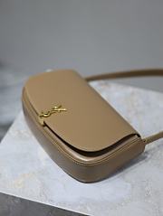 	 Colestore YSL Saint Laurent Mini Voltaire in Box Saint Laurent Dark Cork 17.5×13.5×5cm - 5