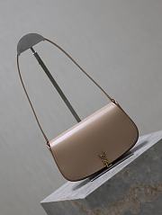 	 Colestore YSL Saint Laurent Mini Voltaire in Box Saint Laurent Dark Toffee 17.5×13.5×5cm - 5