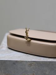 	 Colestore YSL Saint Laurent Mini Voltaire in Box Saint Laurent Dark Toffee 17.5×13.5×5cm - 3
