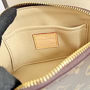 Colestore  Louis Vuitton Cosmetic Pouch PM Monogram Canvas Brown 17x12x6cm - 2