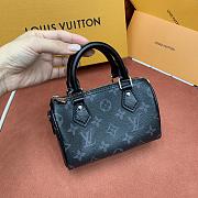 Colestore Louis Vuitton Nano Speedy Bag Monogram Eclipse pattern M26573 16 x 10 x 7.5cm - 6
