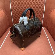 Colestore Louis Vuitton Speedy Trunk 25 Acajou Calfskin leather M26392 27 x 20 x 15cm - 4