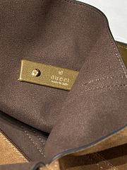Colestore Gucci Softbit maxi shoulder bag in brown suede 46x26x16cm - 2