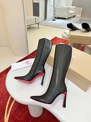 Colestore Christian Louboutin CL Condora Botta Calf Leather Black 10cm - 2