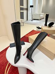 Colestore Christian Louboutin CL Condodo Botta Calf Leather Black 10cm - 2