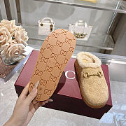 Colestore Gucci Women's Mule with Horsebit in Beige GG suede - 6
