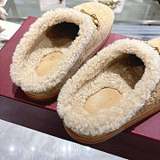 Colestore Gucci Women's Mule with Horsebit in Beige GG suede - 5