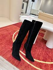 Colestore Christian Louboutin Kate Botta Boots Veau velours Black 10cm - 5