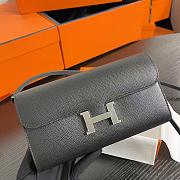 Colestore Hermes Constance To Go wallet Black 20.5x13x2cm - 3