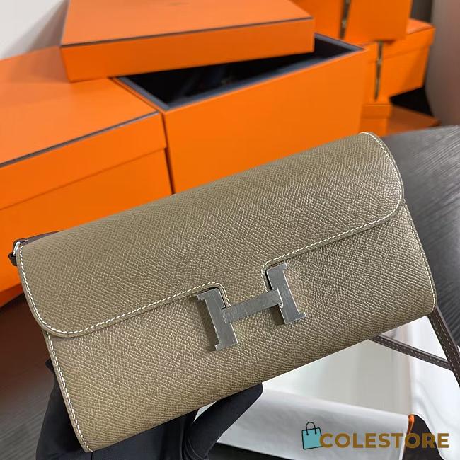 Colestore Hermes Constance To Go wallet Etoupe 20.5x13x2cm - 1