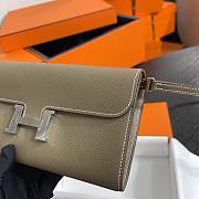 Colestore Hermes Constance To Go wallet Etoupe 20.5x13x2cm - 5