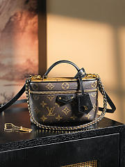 Colestore Louis Vuitton Vanity Chain Pouch Monogram Canvas M47125 19x11.5x6.5cm - 1