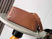 Colestore Loewe Small Featherlight Puzzle Bag in Nappa Lambskin Pecan 24x16x10cm - 5