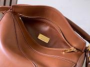Colestore Loewe Small Featherlight Puzzle Bag in Nappa Lambskin Pecan 24x16x10cm - 3