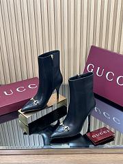 Colestore Gucci Ankle boot with Horsebit Black Leather - 1