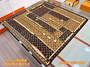 Colestore Louis Vuitton Monogram Confidential 90 Square Silk Scarf Brown - 1