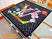 Colestore Louis Vuitton LV x TM Monogram Superflat Square 90 Black - 1