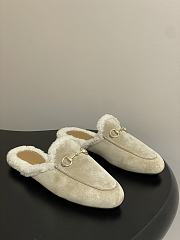 Colestore Gucci Princetown Slipper Beige Suede - 1
