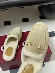 Colestore Gucci Princetown Slipper Beige Suede - 6