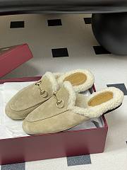 Colestore Gucci Princetown Slipper Beige Suede - 4