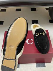 Colestore Gucci Princetown Slipper Black Suede - 6