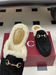 Colestore Gucci Princetown Slipper Black Suede - 5
