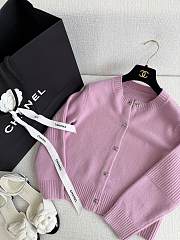 Colestore Chanel Pink Cashmere Cardigan  - 1