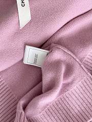 Colestore Chanel Pink Cashmere Cardigan  - 2
