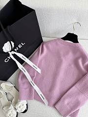Colestore Chanel Pink Cashmere Cardigan  - 3