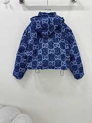 Colestore Gucci GG canvas padded jacket Denim Blue - 6