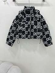 Colestore Gucci GG canvas padded jacket Black - 1