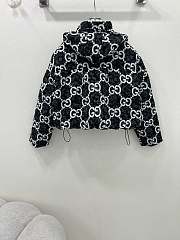 Colestore Gucci GG canvas padded jacket Black - 6