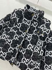 Colestore Gucci GG canvas padded jacket Black - 5