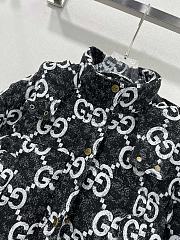 Colestore Gucci GG canvas padded jacket Black - 4